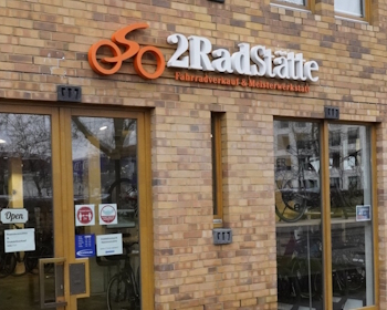Abb. "Fahrrad in der 2RadStätte gekauft"