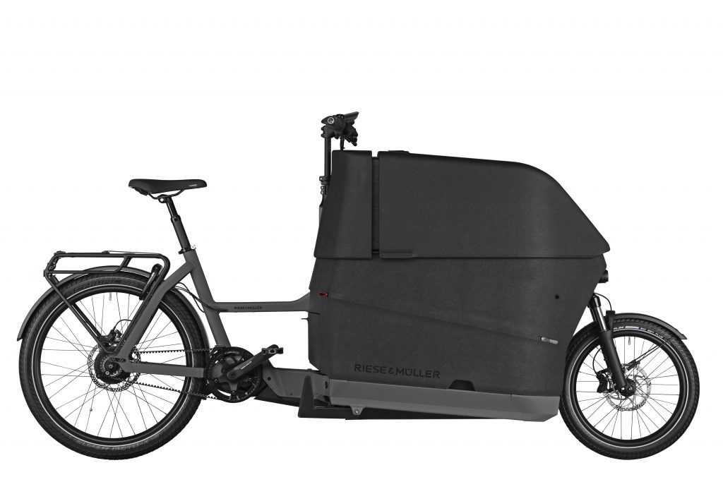 Riese & Müller Packster2 70 CT mit High Box Cover in Urban Grey