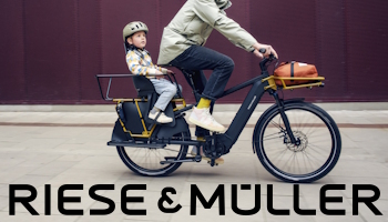 Mehr Cargo-eBikes abseits von Loady: Cargo-eBikes von Riese & Müller